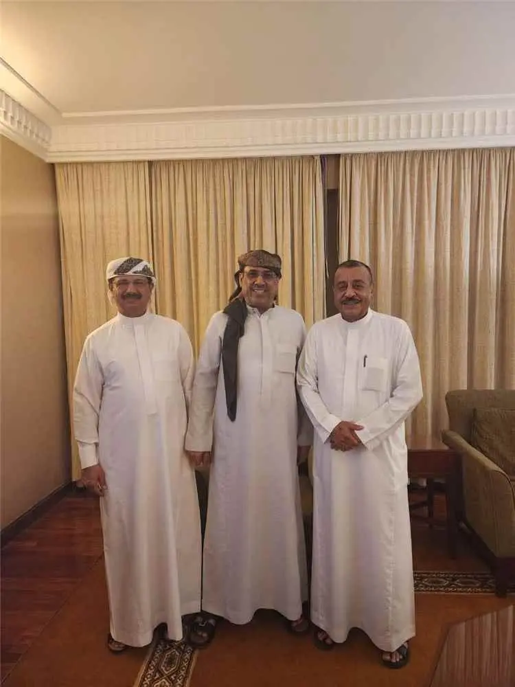 اللواء بن بريك يبحث مع المهندس الميسري مستجدات الق...