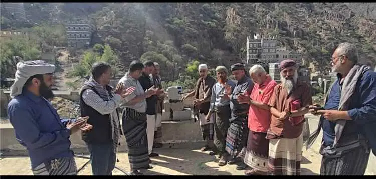 وضع حجر الأساس لمشروع توسعة مدرسة حمير الواد بمدير...