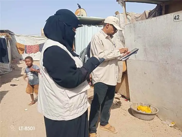 الباحثات الميدانيات يواصلن أعمال الفترة (14) من ال...