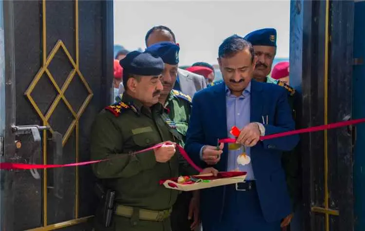 المحافظ ابن الوزير يفتتح اول ادارة مختصة للشرطة النسائية بشبوة