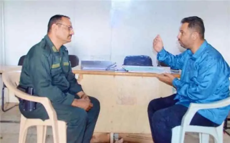 مدير عام شرطة الضالع ومنسق الصليب الأحمر الدولي يب...