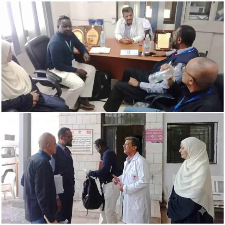 فريق من منظمة الصحة العالمية يتابع استعدادات مكتب...