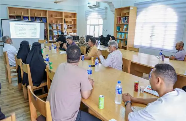 كلية الصيدلة بجامعة عدن تنظم ورشة لتعزيز ثقافة الج...