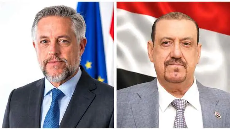 لقاء افتراضي بين سفير الاتحاد الأوروبي ورئيس مجلس...