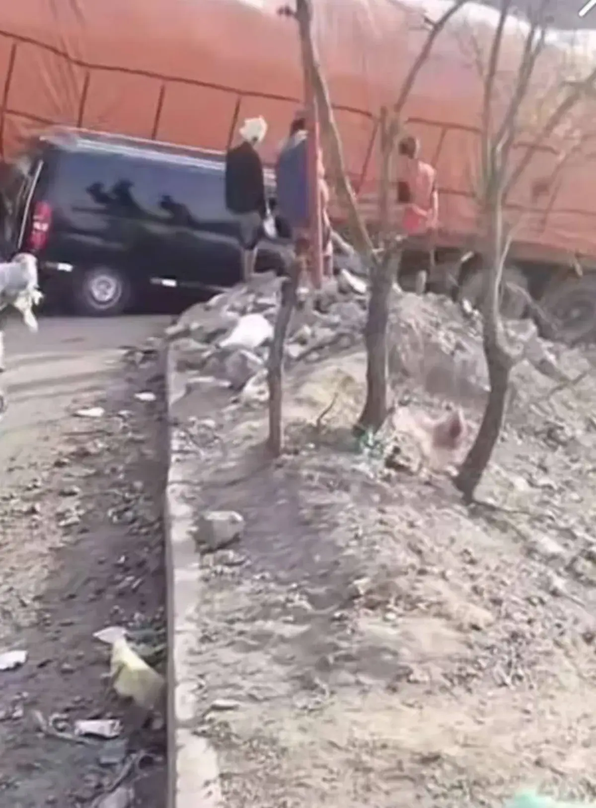 طريق حيفان.. يشكو إهمال الحوثيين في صيانته رغم ما...