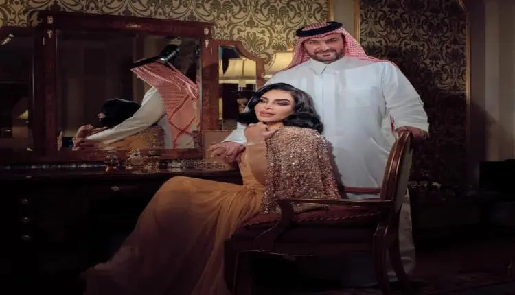 قصة حب مستمرة.. أحلام ومبارك الهاجري يحتفلان بعيد...