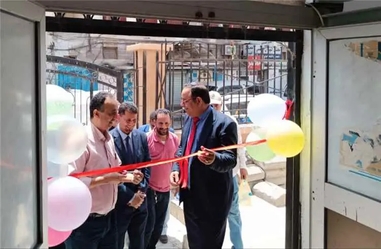 افتتاح مشروع منظومة التكييف والتبريد بمجمع الميدان...