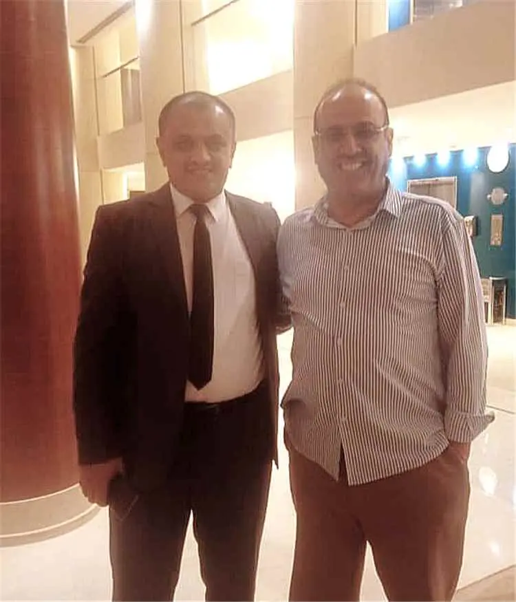 الدكتور فايز الوحيشي يلتقي بالمهندس أحمد الميسري ف...