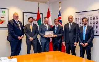 غرف دبي تبحث تعزيز التعاون الثنائي في الصناعات الغذائية مع أونتاريو الكندية