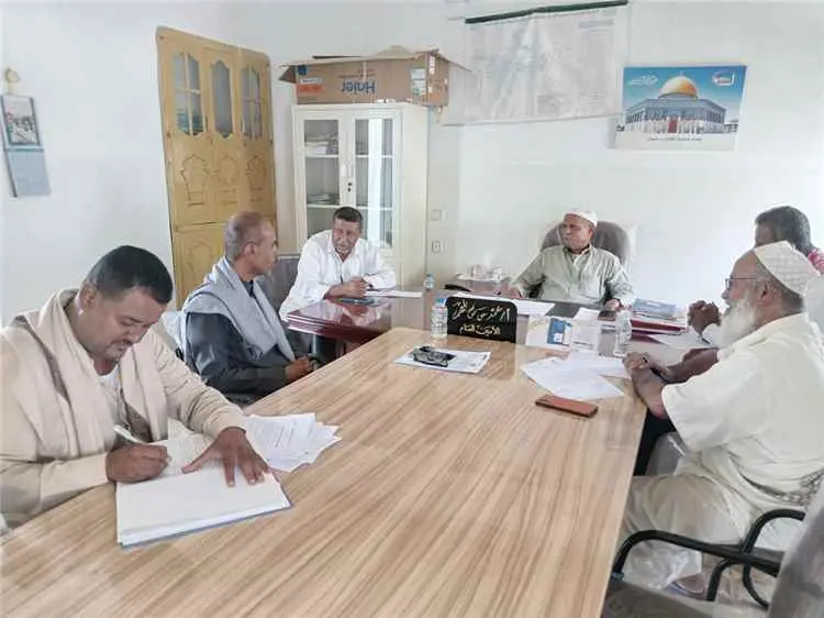 الهيئة الإدارية للمجلس المحلي بمديرية القطن تعقد إ...