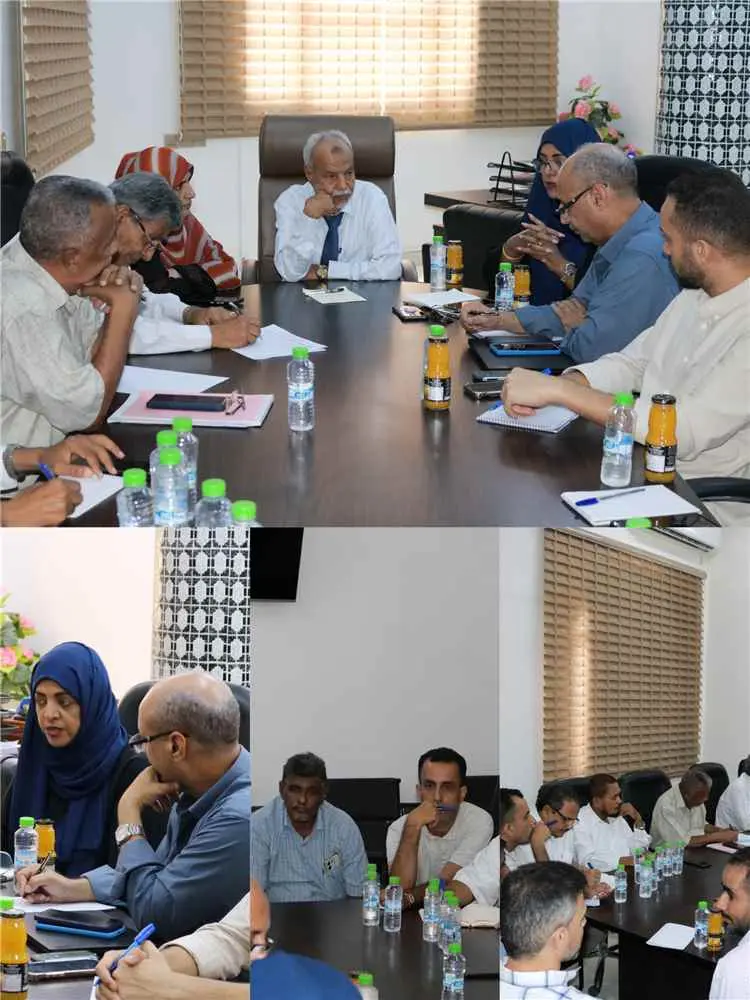 هيئة المساحة الجيولوجية تناقش مع مكتب الأمم المتحد...