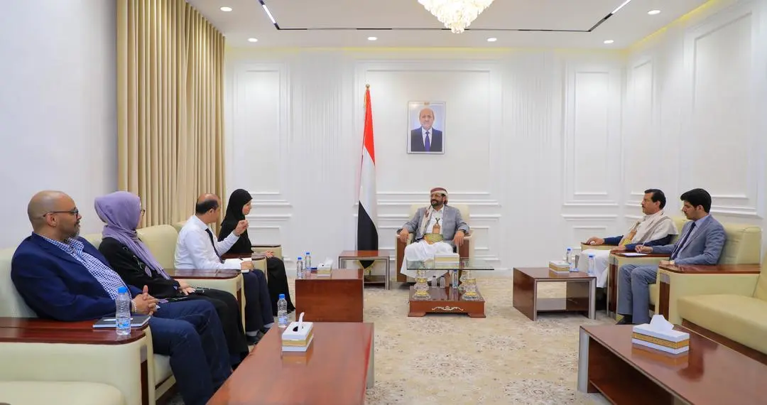 عضو مجلس القيادة العرادة يلتقي اللجنة الدولية للصليب الأحمر