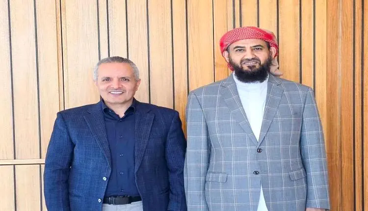 المحرّمي يلتقي اليافعي لمناقشة خطط وبرامج الحماية...