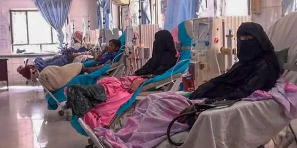 نداءات إنسانية لأجل مرضى الفشل الكلوي والسرطان في تعز
