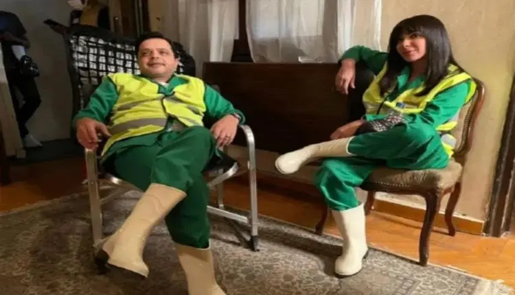 فيلم الجواهرجي يجمع محمد هنيدي ومنى زكي من جديد بع...