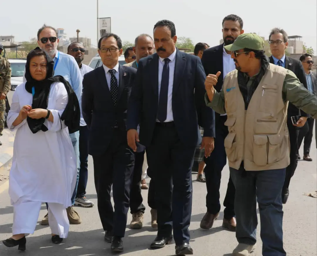 وزير الأشغال والسفير الياباني يطلعان على مشروع تأه...