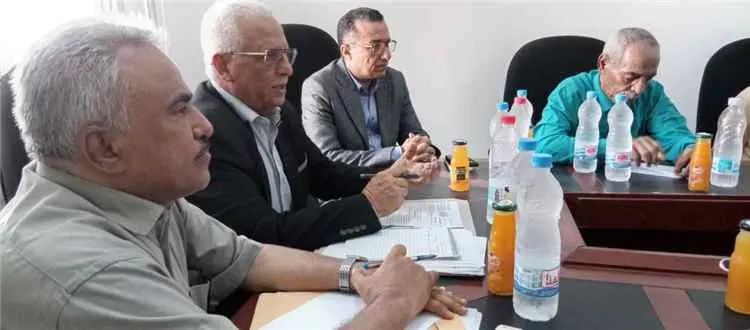 اللجنة المشتركة لتقييم المكاتب التنفيذية بعدن تستع...