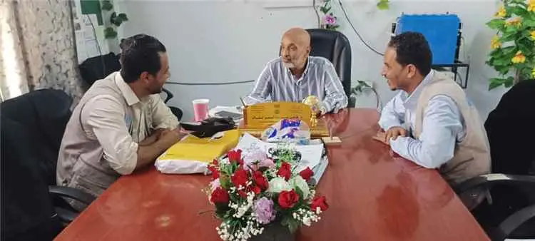 هيئة حماية البيئة بلحج تبحث مع مؤسسة العون تقييم ق...