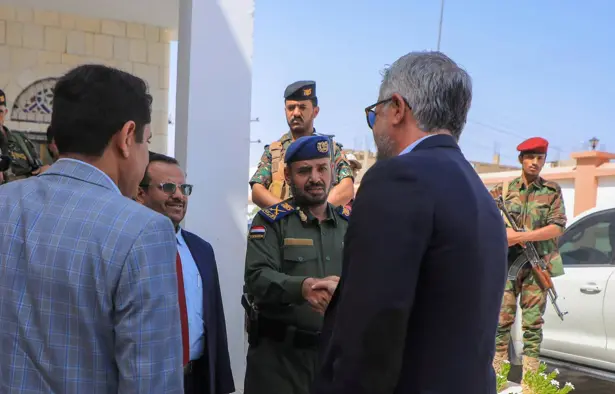 اللواء بن رُقيب يبحث مع الاتحاد الأوروبي وهولندا أ...
