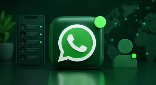 «واتساب» يضيف «نقطة خضراء» لمعرفة المتصلين بالإنترنت
