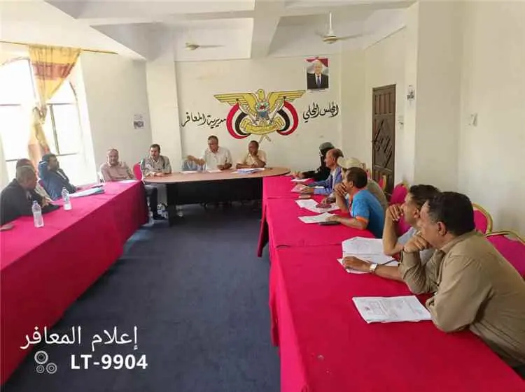 المكتب التنفيذي بمديرية المعافر يعقد اجتماعه الدور...