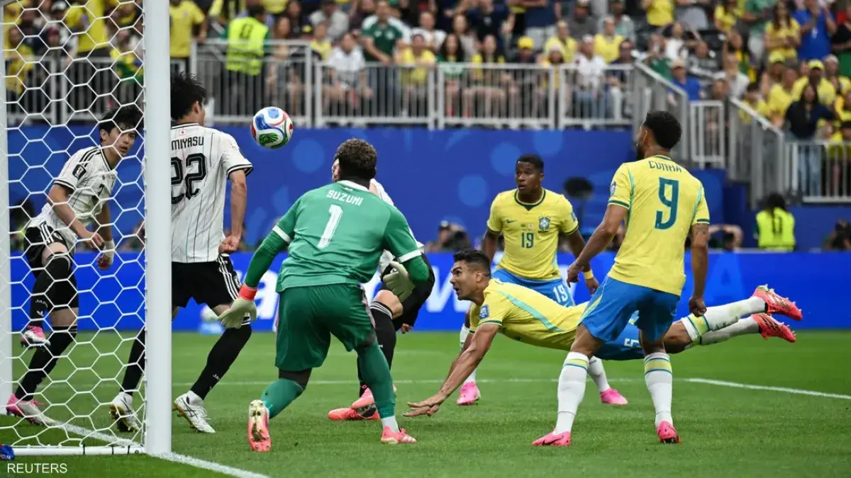 البرازيل تقصي اليابان بهدف قاتل وتتأهل لمونديال 20...