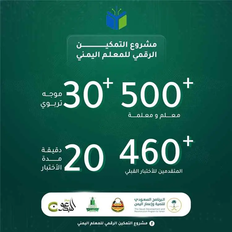 انـطـلاق اللقـاء التعريفـي لمـشــروع
الـتـمكـيـن الرقـمـي للمعـلـم اليـمنـي
