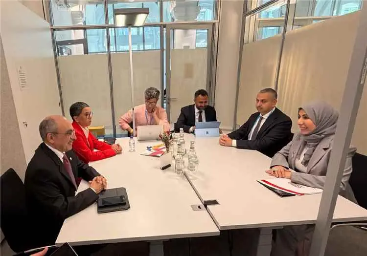 وزيرة التخطيط تبحث مع وزير الدولة الألماني والصندو...