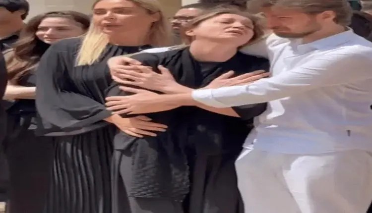 انهيار نورا رحال في وداع نجلها أليكس في بيروت ووفا...