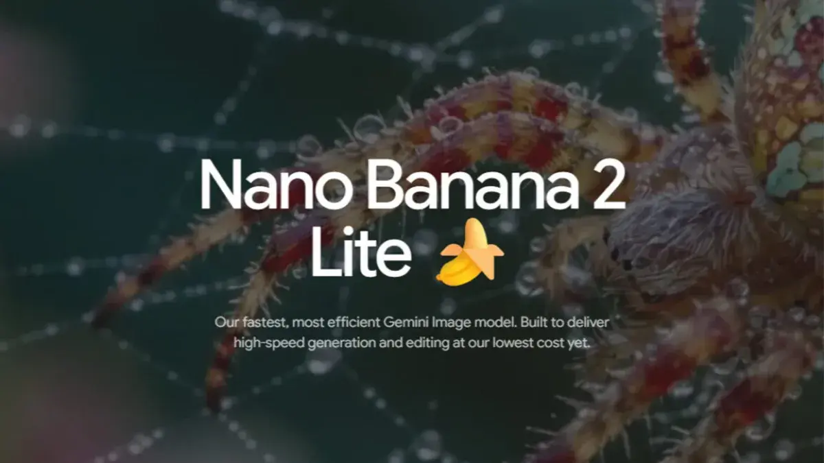 جوجل تطلق Nano Banana 2 Lite: أسرع وأوفر نموذج لتو...