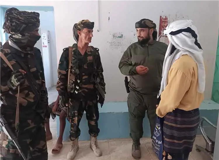 مدير أمن المضاربة والعارة يقوم بزيارة تفقدية لمستش...