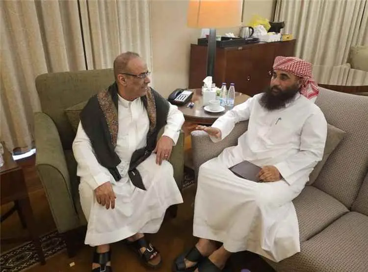 الميسري يستقبل اللواء حمدي شكري قائد المنطقة العسك...