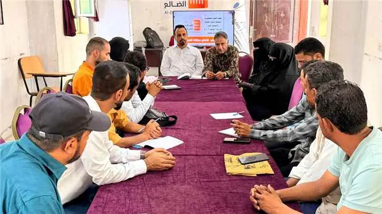 اللجنة التحضيرية لقمة شباب الضالع تعقد اجتماعها ال...