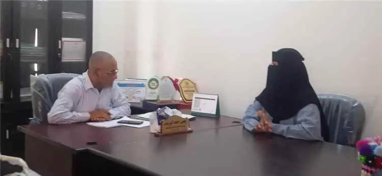 رئيسة مؤسسة نماء التنموية تبحث مع مدير مكتب الشؤون الاجتماعية والعمل بأبين احتياجات المحافظة وتعزيز التعاون التنموي