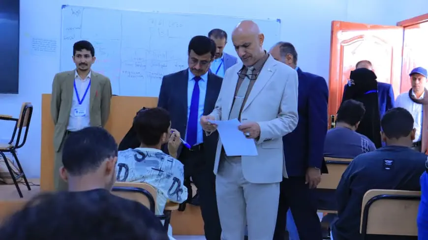 كلية الطب بجامعة اقليم سبأ تجري اختبارات المفاضلة...