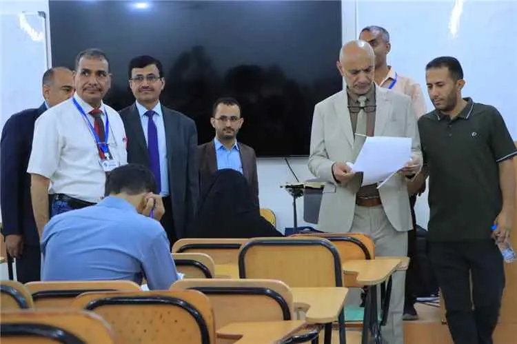جامعة إقليم سبأ تُجري إختبار المفاضلة للدفعة الساب...