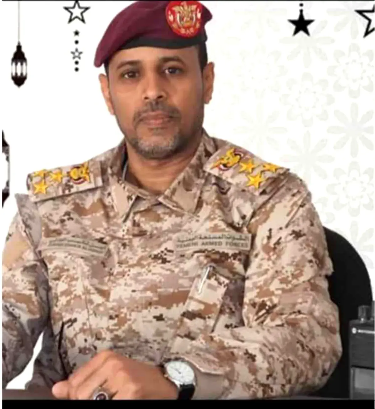 وفاة قائد اللواء السادس دعم وإسناد في لحج أثناء أداء مهامه