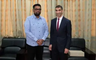 رئيس غويانا يستقبل الزيودي.. ويؤكد تطلع بلاده إلى...