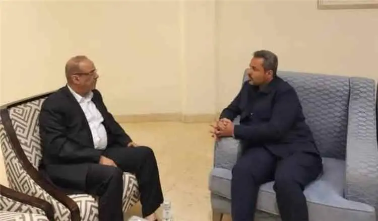 ​لقاء يجمع الأستاذ أحمد الميسري ومحافظ لحج مراد ال...