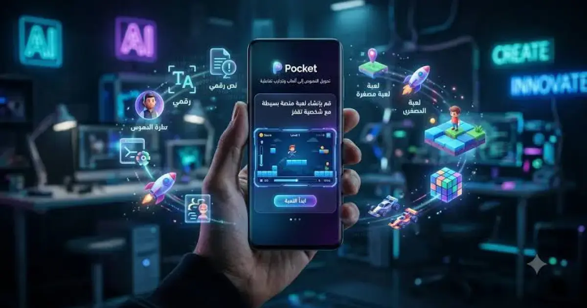 تطبيق Pocket الجديد من ميتا.. اصنع ألعابك بالذكاء الاصطناعي