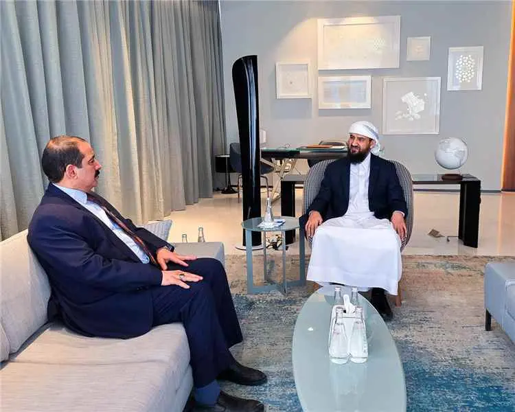 المحرّمي يستقبل وزير الداخلية ويطّلع على مستجدات ا...
