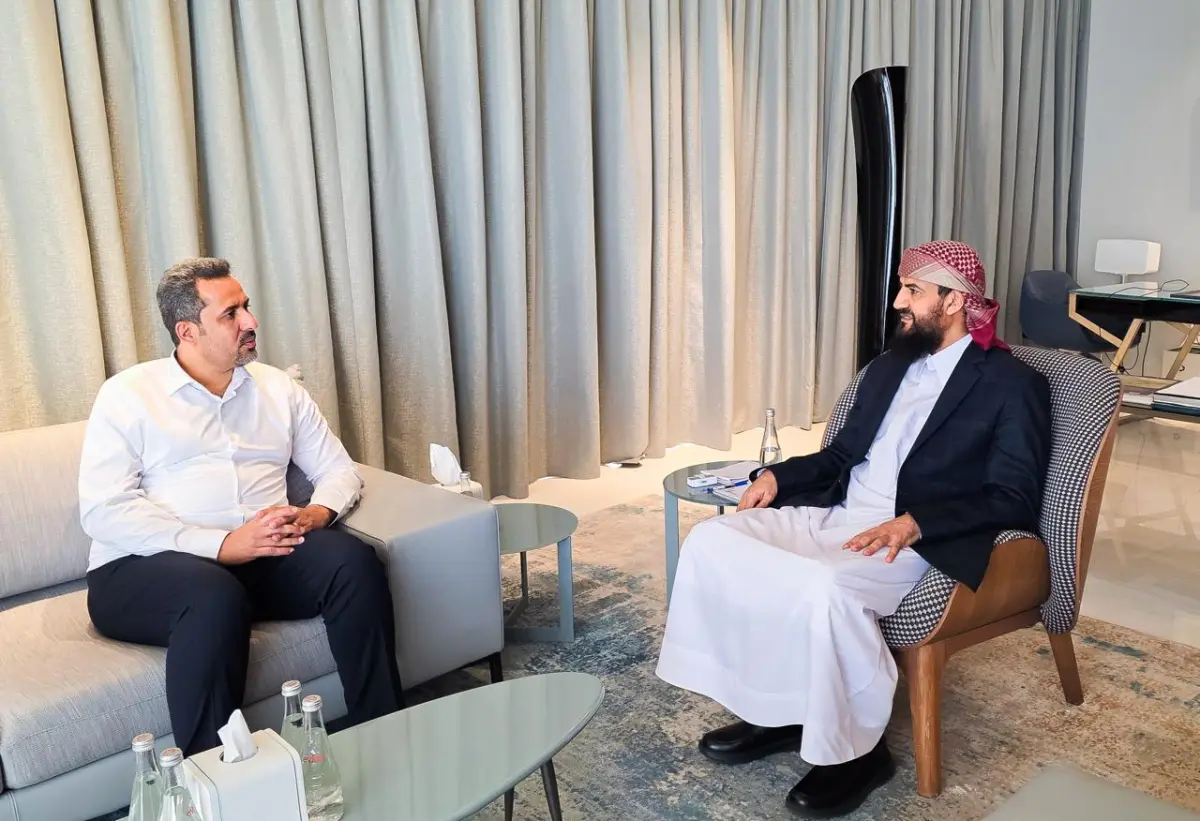 المحرّمي يستقبل محافظ لحج ويطّلع على الأوضاع الأمن...