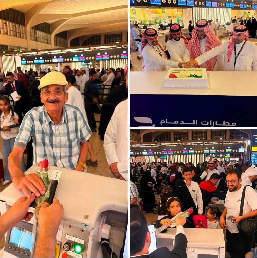بالورود والكيكة.. طيران عدن تحتفي بمسافري أولى رحل...