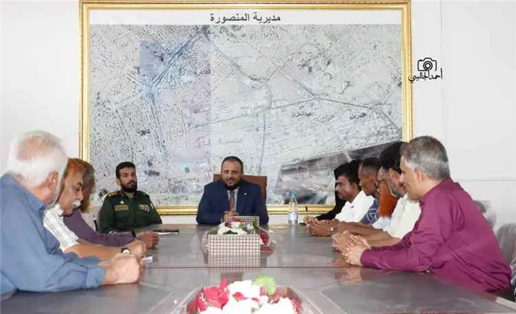 مدير عام مديرية المنصورة يلتقي أعضاء المجلس المحلي...