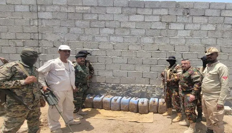 بالصور.. ضبط متفجرات مخفية تحت الأرض تابعة للإرهاب...