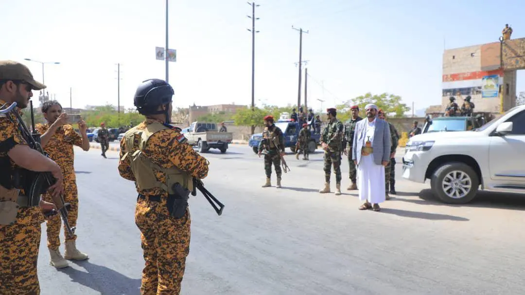 العرادة يستقبل مسيَّراً عسكرياً لشرطة المنشآت ويشي...