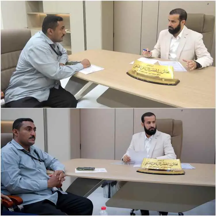 المحافظ "الرباش" يلتقي رئيس مؤسسة "تراحم" لبحث إحت...