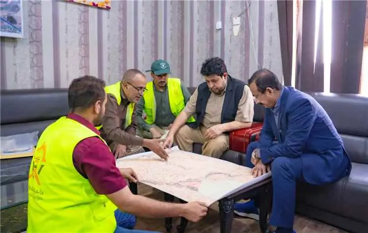 محافظ شبوة يشيد بنتائج دراسات مواجهة شح المياه بالمحافظة، و سبل تعزيز مخزونها الجوفي.