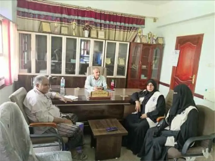 "بجاش والسلامي" في لقاء بمنسقة مشروع تعزيز الوصول...