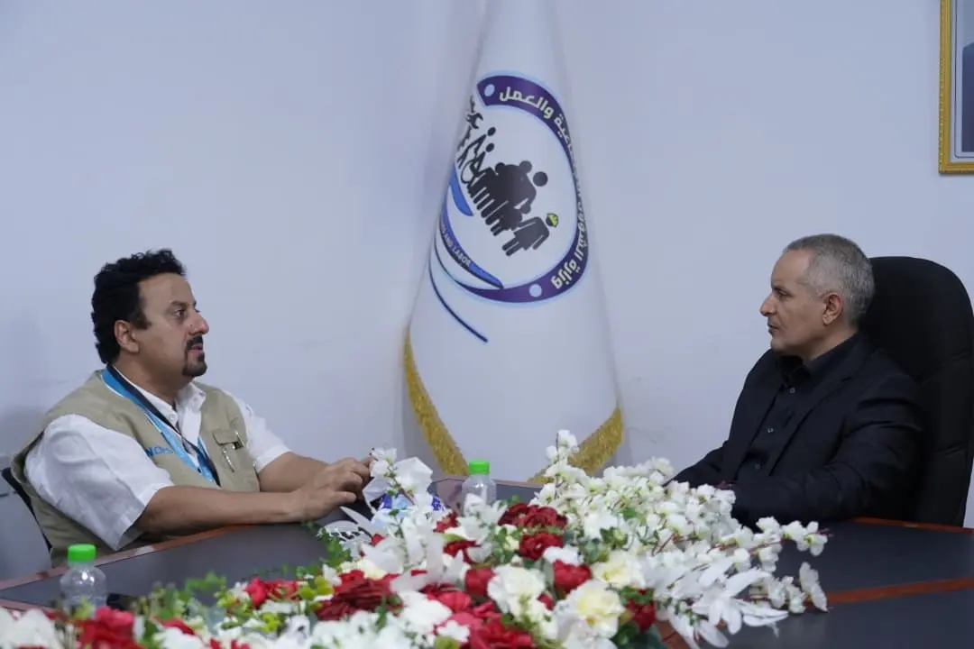 وزير الشؤون الاجتماعية والعمل يبحث مع UNOPS تعزيز...